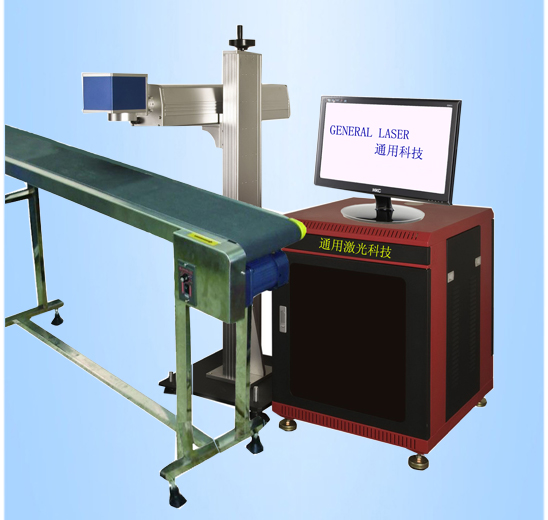 GL-FMA10/20 Fiber Laser Marking Machine（Assemble line）